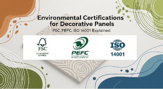 化粧板の環境認証｜FSC・PEFC・ISO14001とは
