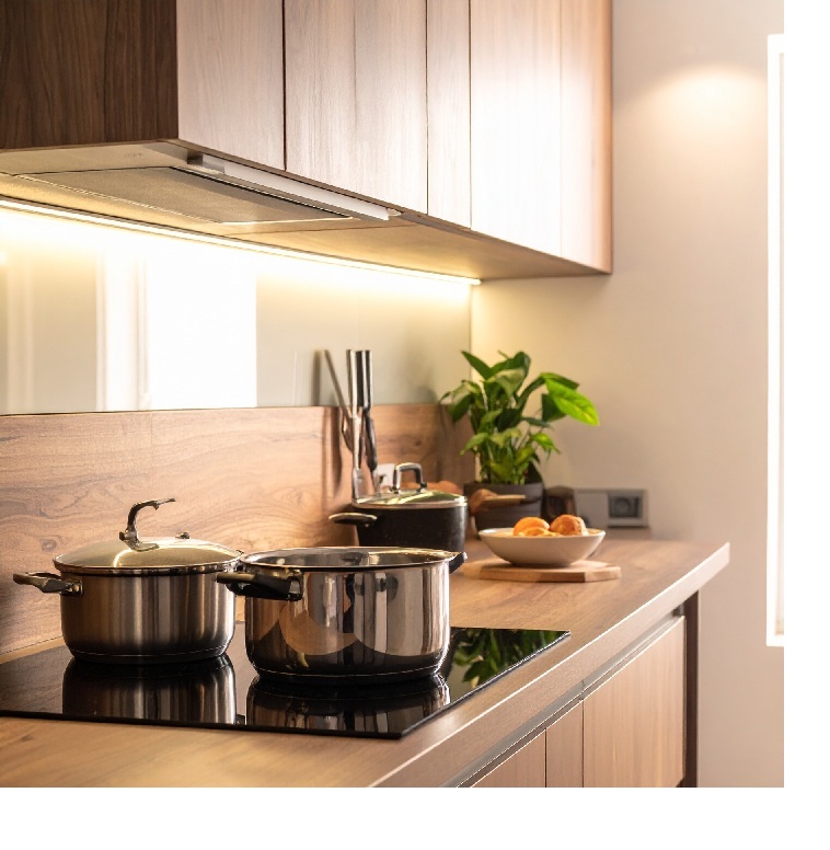 キッチンに最適な耐熱性化粧板｜フライドラー社の高品質素材