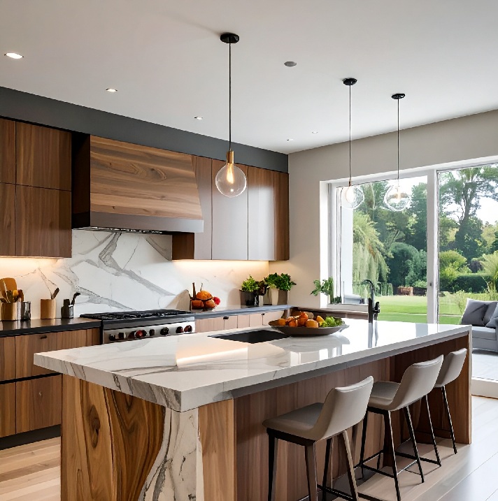 キッチンカウンターに最適なHPL素材