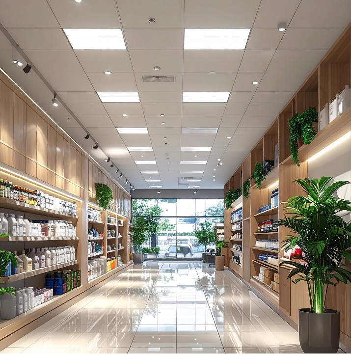 店舗什器のメンテナンスイメージ｜清潔に管理された売場