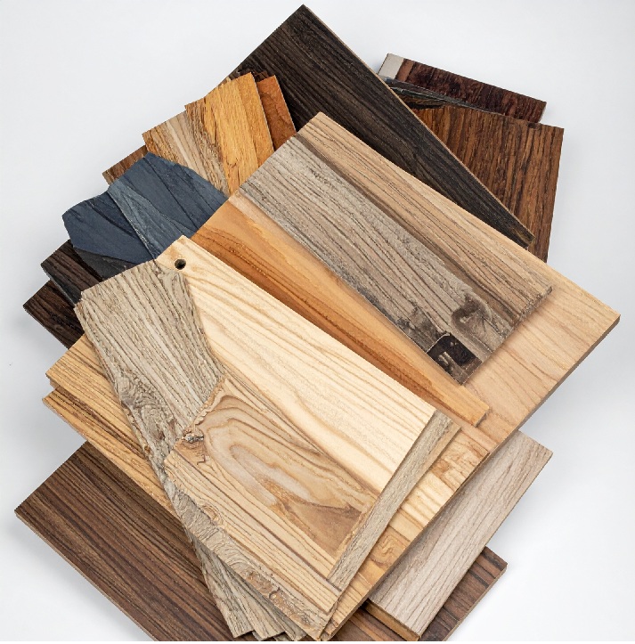 UV耐性のある化粧板サンプル——日焼け・変色に強い表面仕上げの比較