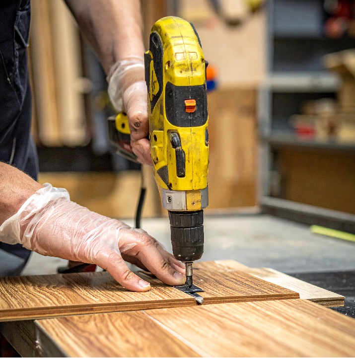 化粧板をきれいにカットする方法｜道具と養生のポイント