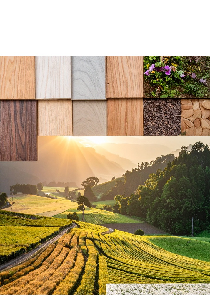 環境配慮型素材のテクスチャサンプル——サステナブルデザインの実践