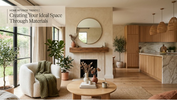 住宅インテリアのトレンド｜素材で叶える理想の空間